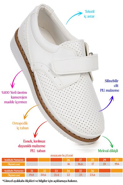 Kiko Kids Παπούτσια σχολικής περιτομής για αγόρια Circum Skin Velcro