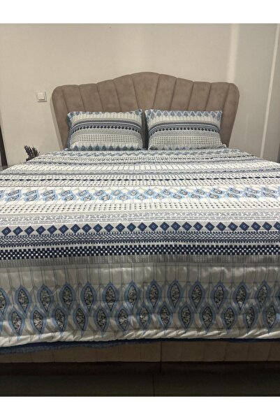 Madame Home Quilted Single Pique Set Fiber Filled Sheets Suitable for Daily Use