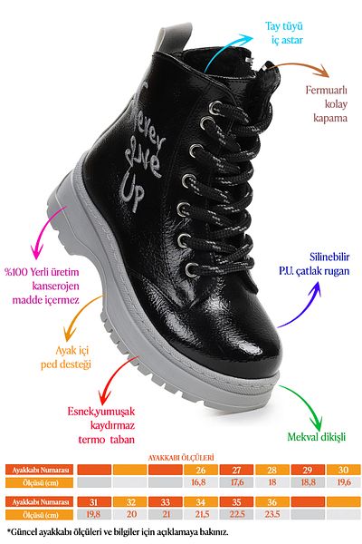 Kiko Kids Thermo Sole Girls Boots 610 Cracked
