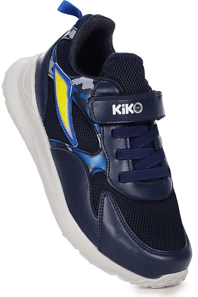Kiko Kids Pantofi sport pentru băieți din plasă cu velcro 3004