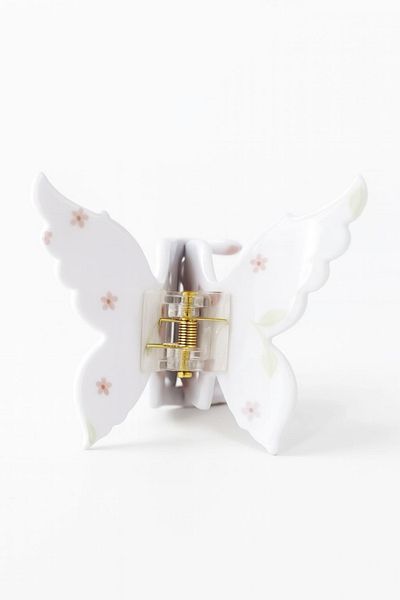 Roberta Lorenz Women's Butterfly Design Bone Material Special Design Hairpin 6 cm
