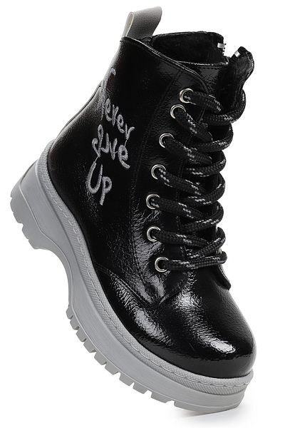 Kiko Kids Thermo Sole Girls Boots 610 Cracked