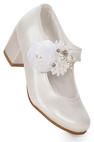 Kiko Kids Angelina Skin Daily Pantofi de seara pentru fete cu toc de 4 cm