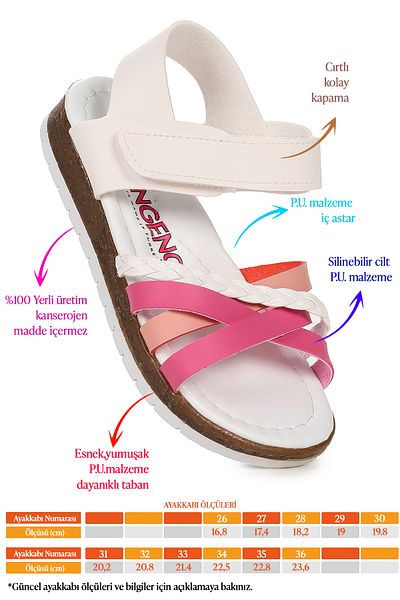 Kiko Kids Sandale Fata Şb 2469-78