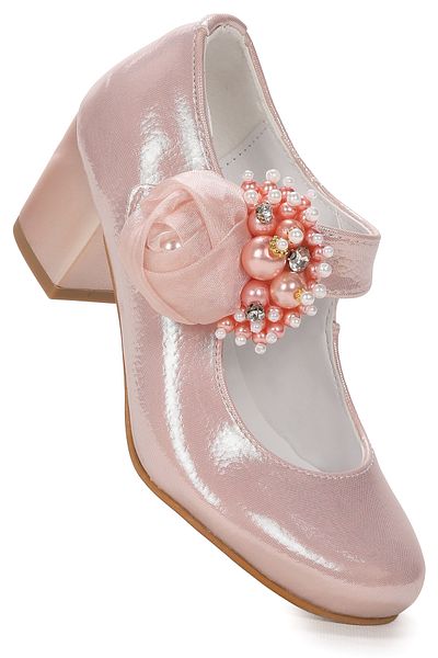 Kiko Kids Angelina Vakko Daily Pantofi de seara cu toc de 4 cm pentru fete