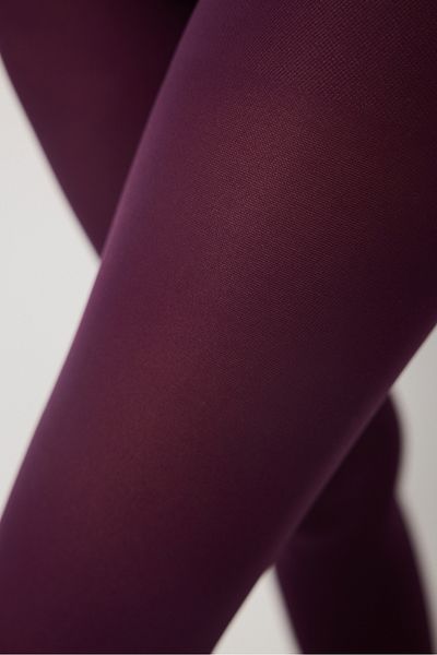 Penti Neprůhledné punčochové kalhoty 50 Black Mulberry