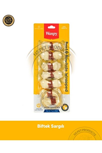 Wanpy Biftek Sargılı 85 gram köpek ödülü