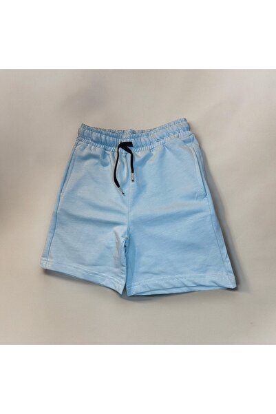 Lolliboomkids Boy's Light Blue Double Leg Shorts - New Season