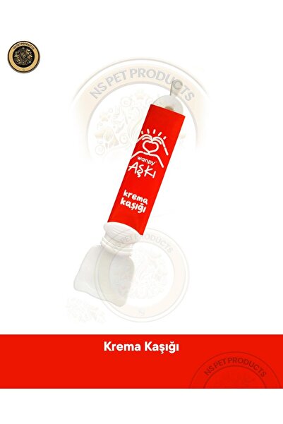 Wanpy Krema Kaşığı 1 Adet – Kedi ve Köpek Ödül Maması Kaşığı