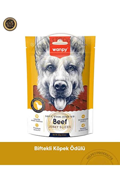 Wanpy Gerçek Biftek Fileto 100 gr Köpek Ödülü