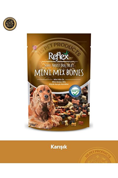 Reflex Semi-Moist Ödül Maması Mini Mix Bones 150 gr