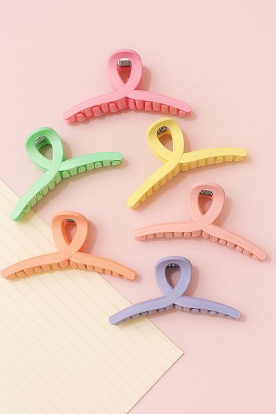 PREGIO Women's 6-Piece Trendy Peg Hair Clip