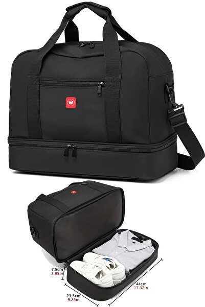 woys Su Geçirmez Hostes Valiz Seyahat Tatil Spor Hastane Çok Gözlü El Ve Omuz Çantası