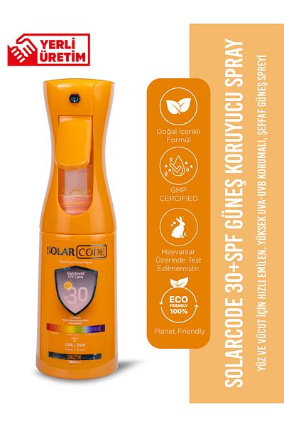 SOLAR CODE Solarcode 30+Spf Spray 200 Ml.
