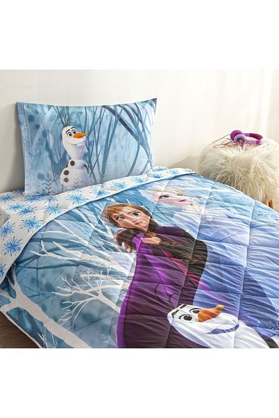 Taç Taç Licensed Disney Frozen Winter Single Cotton Quilt Set