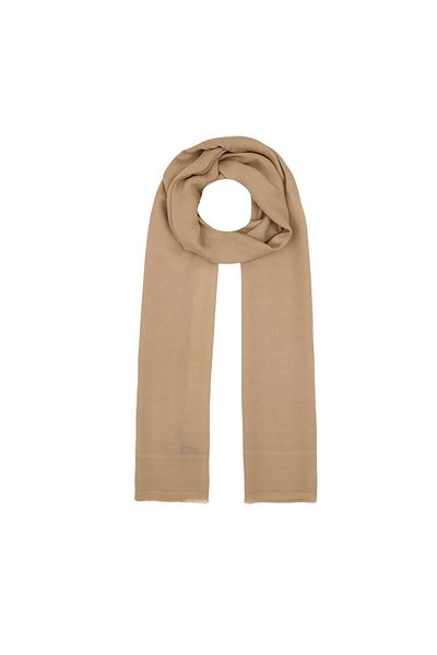 ipekevi Four Seasons Beige Mini Seljuk Monogram Shawl