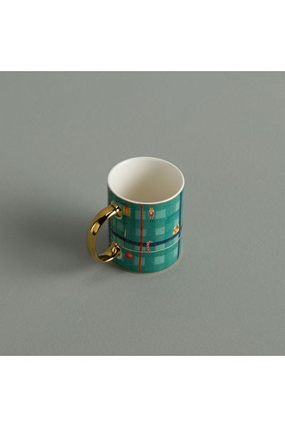 Linens Green Icons 330 ml Mug