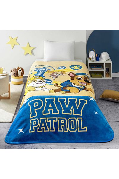 Taç Pătură unică cu licență Paw Patrol United