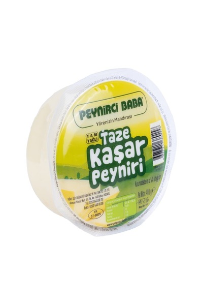 Peynirci Baba Taze Kaşar Peyniri 2 X 400 gr