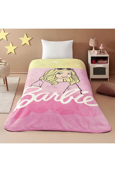 Taç Licensed Barbie Malibu Single Blanket