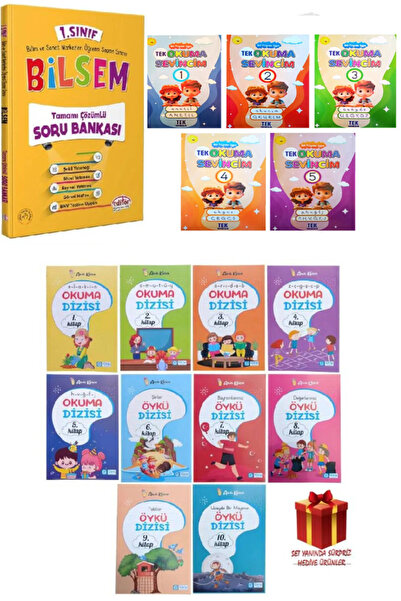 Editör Yayınevi Editör Yayınları Bilsem 1. Sınıf Soru Bankası 1. Sınıf Okuma/öykü Dizisi