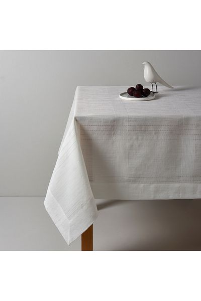Linens 160X220 cm Cream Colored Tablecloth - Basic Model