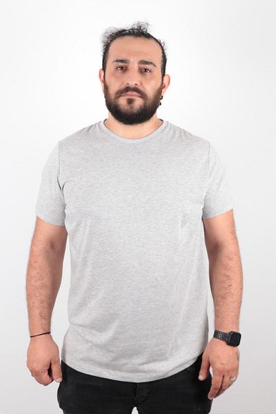 Rich Large Size Basic T-shirt 100% Cotton T-shirt