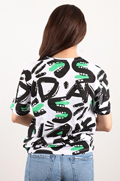 Rich Γυναικείο μπλουζάκι με στάμπα Crew Neck Oversize