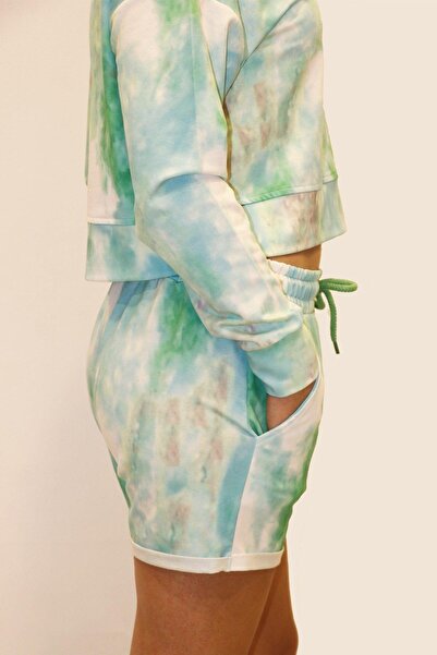 RICH GİYİM Πλούσιο γυναικείο σορτς με γραβάτα