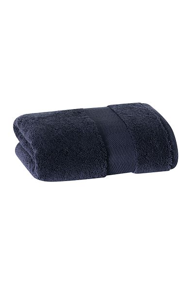 Linens Navy Blue Premium Cotton Face Towel - 50X85 cm