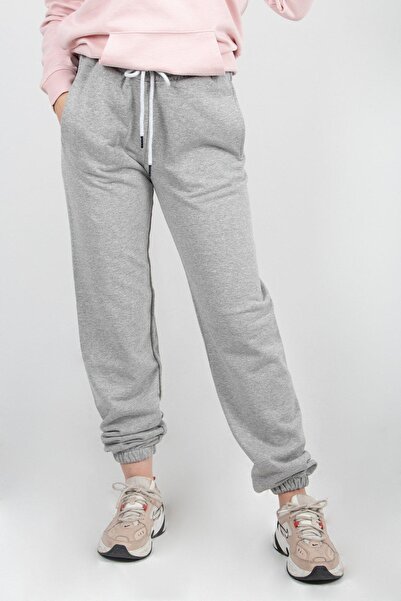 Rich Women's Sweatpants with Elastic Legs and Pockets