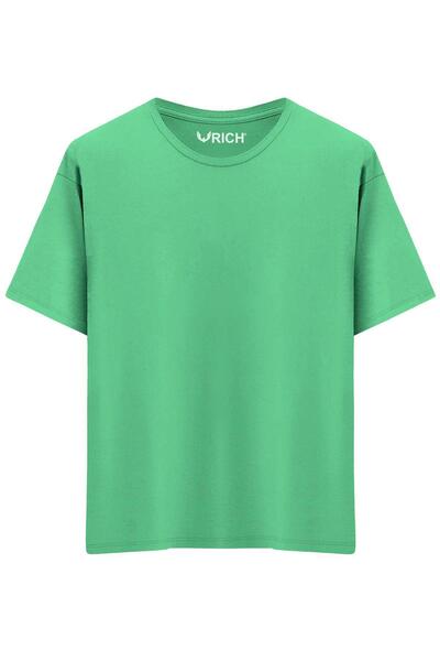 Rich Ανδρικά μπλουζάκια 2 συσκευασιών 100% βαμβακερά μπλουζάκια με κοντό μανίκι με λαιμόκοψη