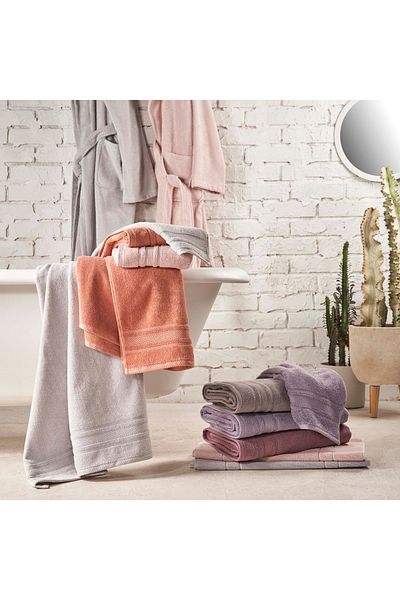 Linens Soft Cotton 50X80 cm - Gray Foot Towel