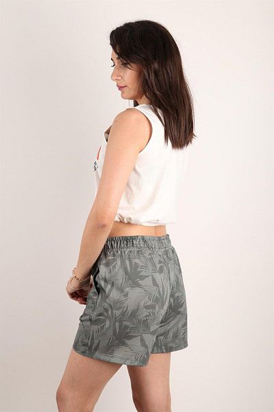 Rich Women's Patterned Short Shorts