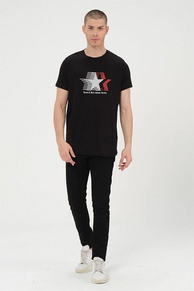 Rich Ανδρικό T-shirt Basic 100% βαμβακερό T-shirt
