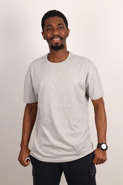 Rich Ανδρικό μπλουζάκι Oversize Crew Neck 100% βαμβακερό