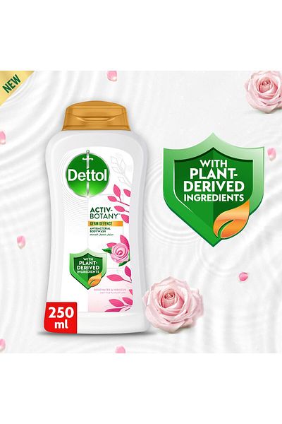Dettol Activ-Botany Anti-Bacterial Body Wash Rosewater & Hibiscus Scent Value Pack