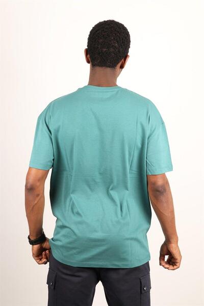 Rich Ανδρικό μπλουζάκι Oversize Crew Neck 100% βαμβακερό