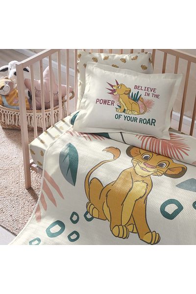 Taç Disney Lion King Power Cotton Baby Pique Set