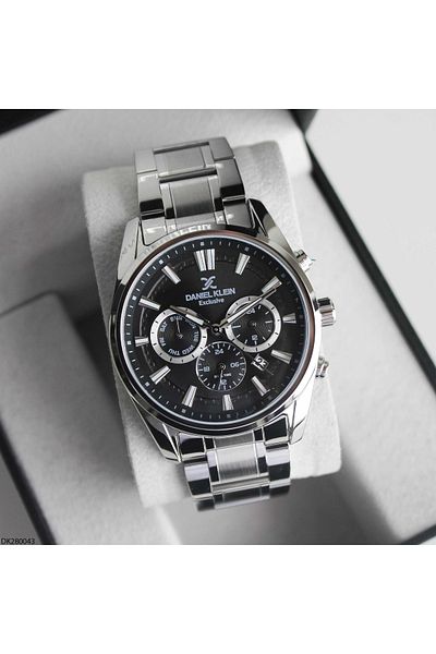 Daniel Klein ساعة يد رجالية DK280043 بسوار فولاذي
