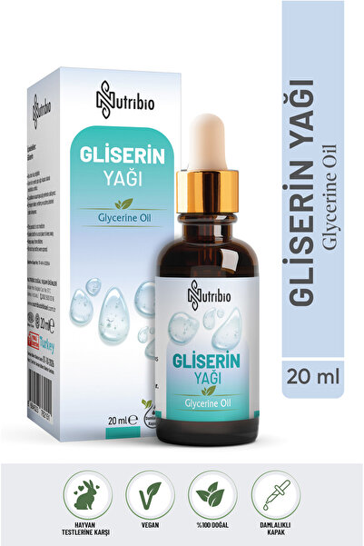 nutribio Gliserin Yağı %100 Saf 20 ml