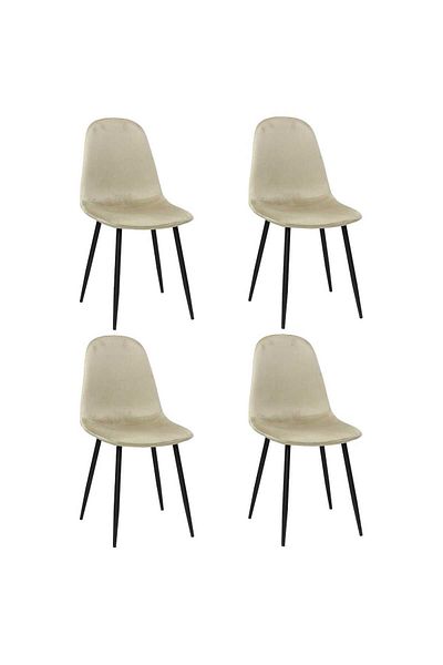 ARTA DOOR Set of 4 Rya Chairs, HoReCa, Kitchen, Living Room, Office, Bedrooms, Hallways