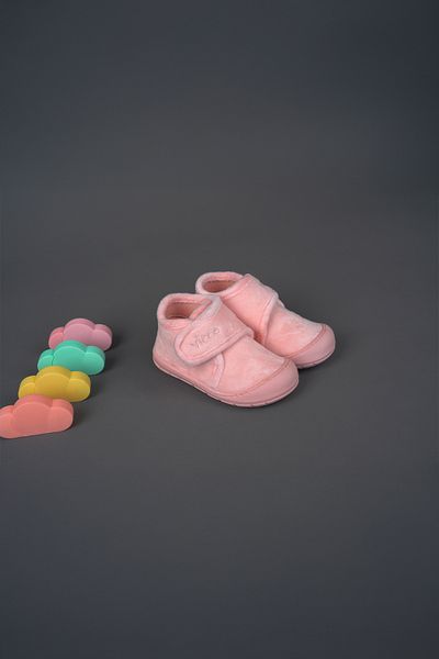 Vicco Comfortable Daily Slippers for Girls and Babies -ColorBasic Model, Powder