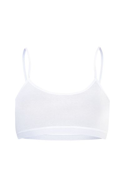 ÖZKAN underwear Сутиен за тренировка Özkan 42324, чифт от 3 памучни бюстиета за момичета, единичен джърси, без подплънки, гъвкав, удобен