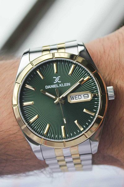 Daniel Klein Dk436419 Men's Wrist Watch with Steel Band