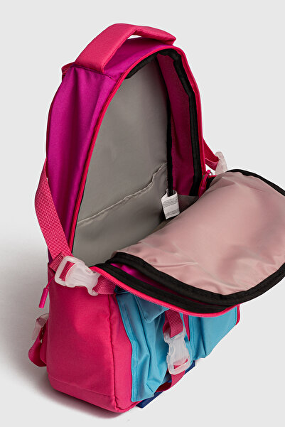 By Hakan HKN 9013 PRIMARY SCHOOL BACKPACK WITH PENCIL HOLDER SCHOOL BAG MULTI-COMPARTMENT ORTHOPEDIC BACKPACK PURPLE