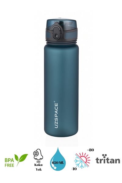 Vagonlife Uzspace Snatch Tritan Water Bottle - 650ml