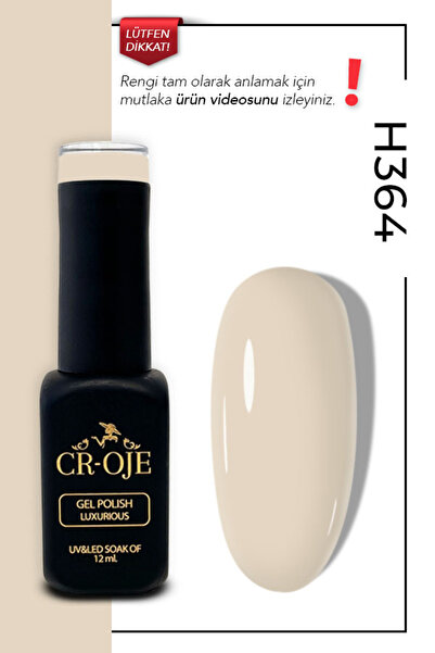 CROJE KALICI OJE Kalıcı Oje H364 - Nude Bej (12 ML.)