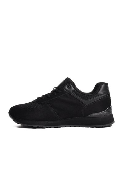WALKWAY Men's Black Sneakers