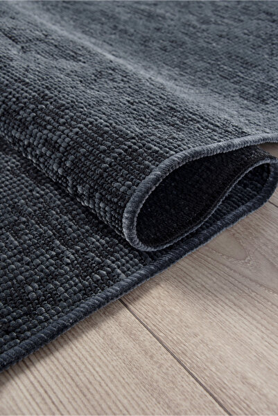 Estiva Home Antrasit Şönil Kilim Salon Oturma Çocuk Odası Hasır Sisal Yolluk ...